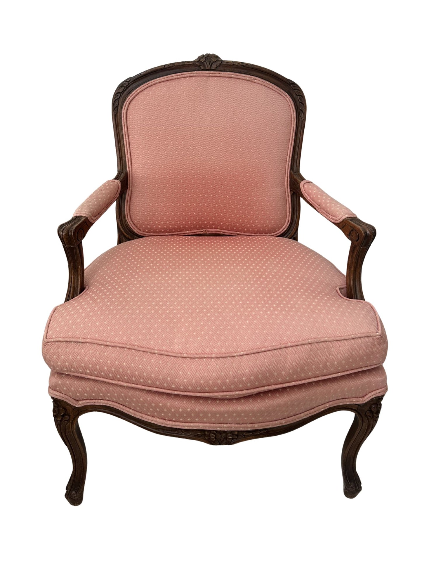 Vintage Rose Pink Chair - Pick Up Only