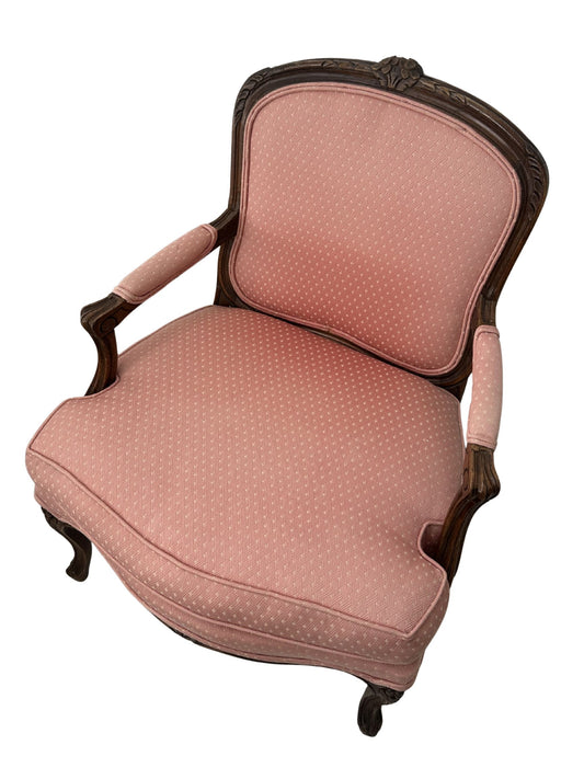 Vintage Rose Pink Chair - Pick Up Only