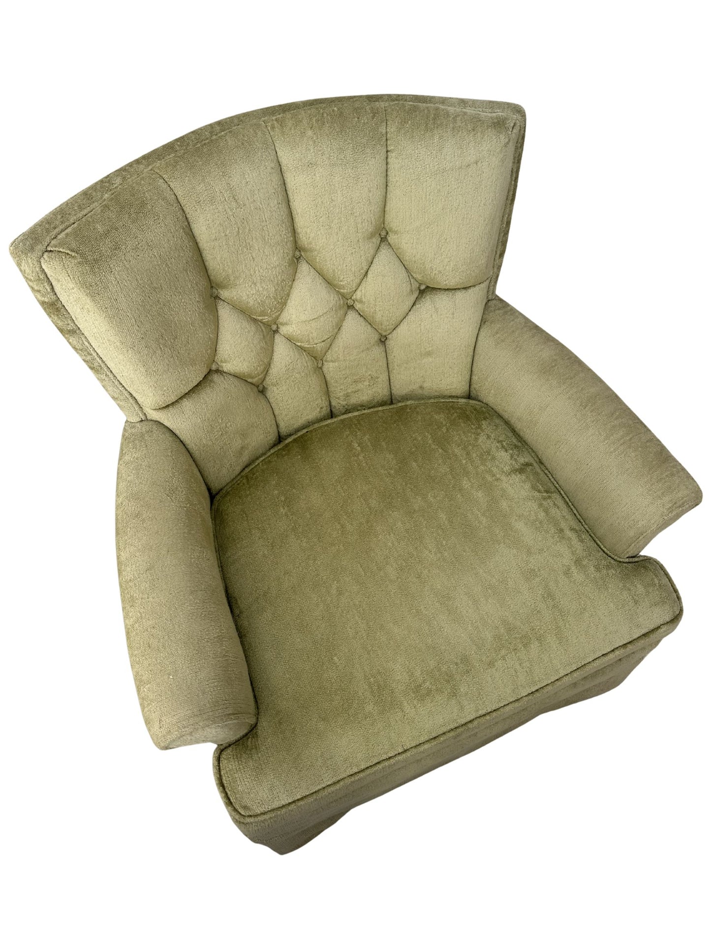 Vintage Tufted Accent  Armchair - Pick Up Only