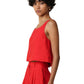 Lina Linen Crop Tank Top