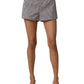 Brenda Gingham High Waist Shorts