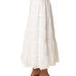 Claudia Textured Tiered Maxi Skirt