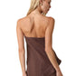 Rita Draped Strapless Linen Top
