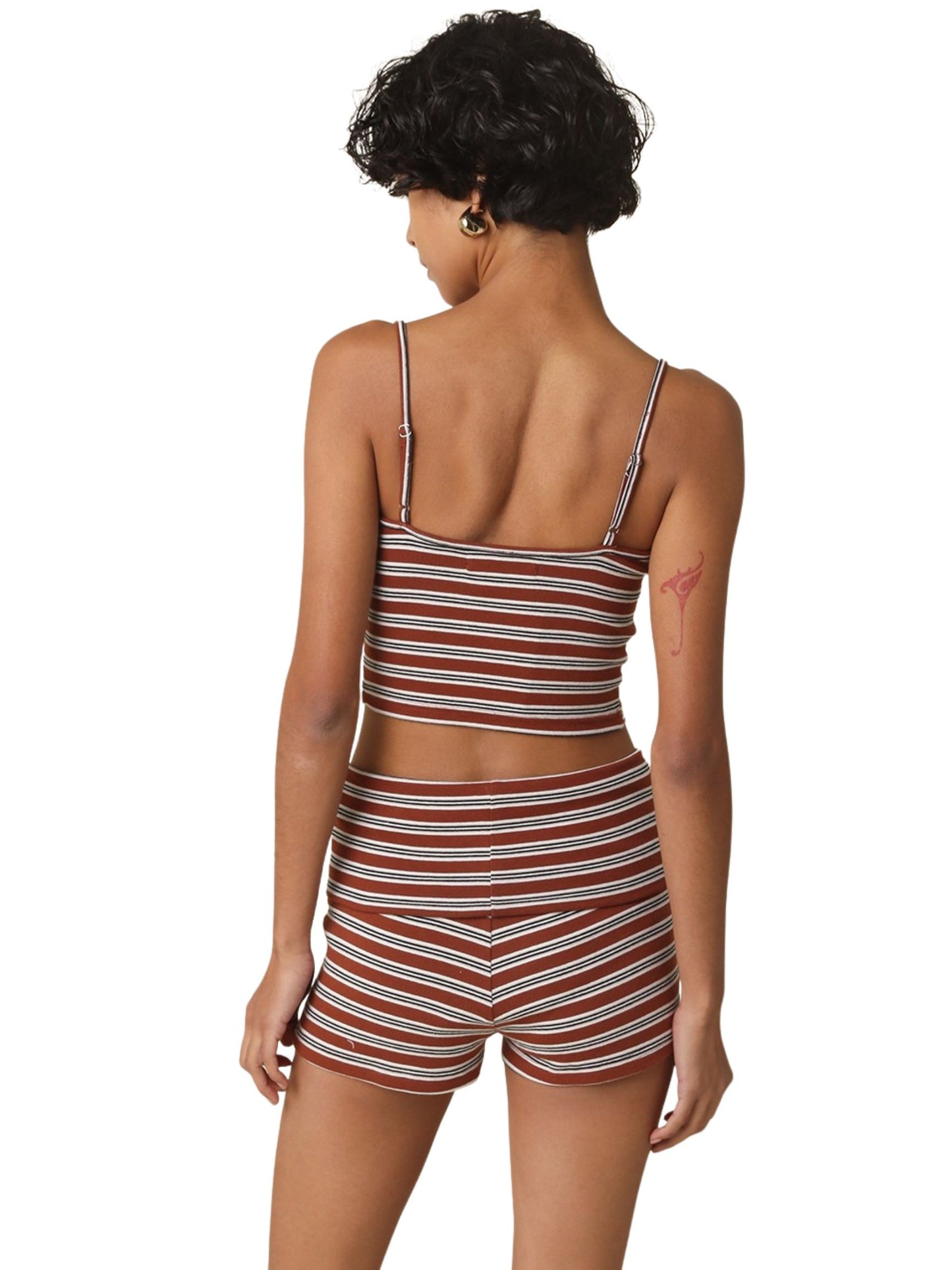 Jane Ribbed Stripe Top