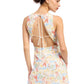 The Lucia Open Back Mini Dress