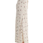 Berry Print Bias Skirt