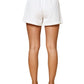 Contrast Belt Tie Waist Shorts