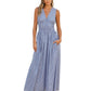 Better Off Shirred Waist Midi Dress