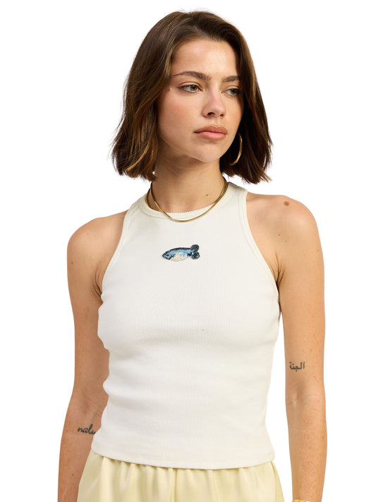 Beaded Fish Tank Top