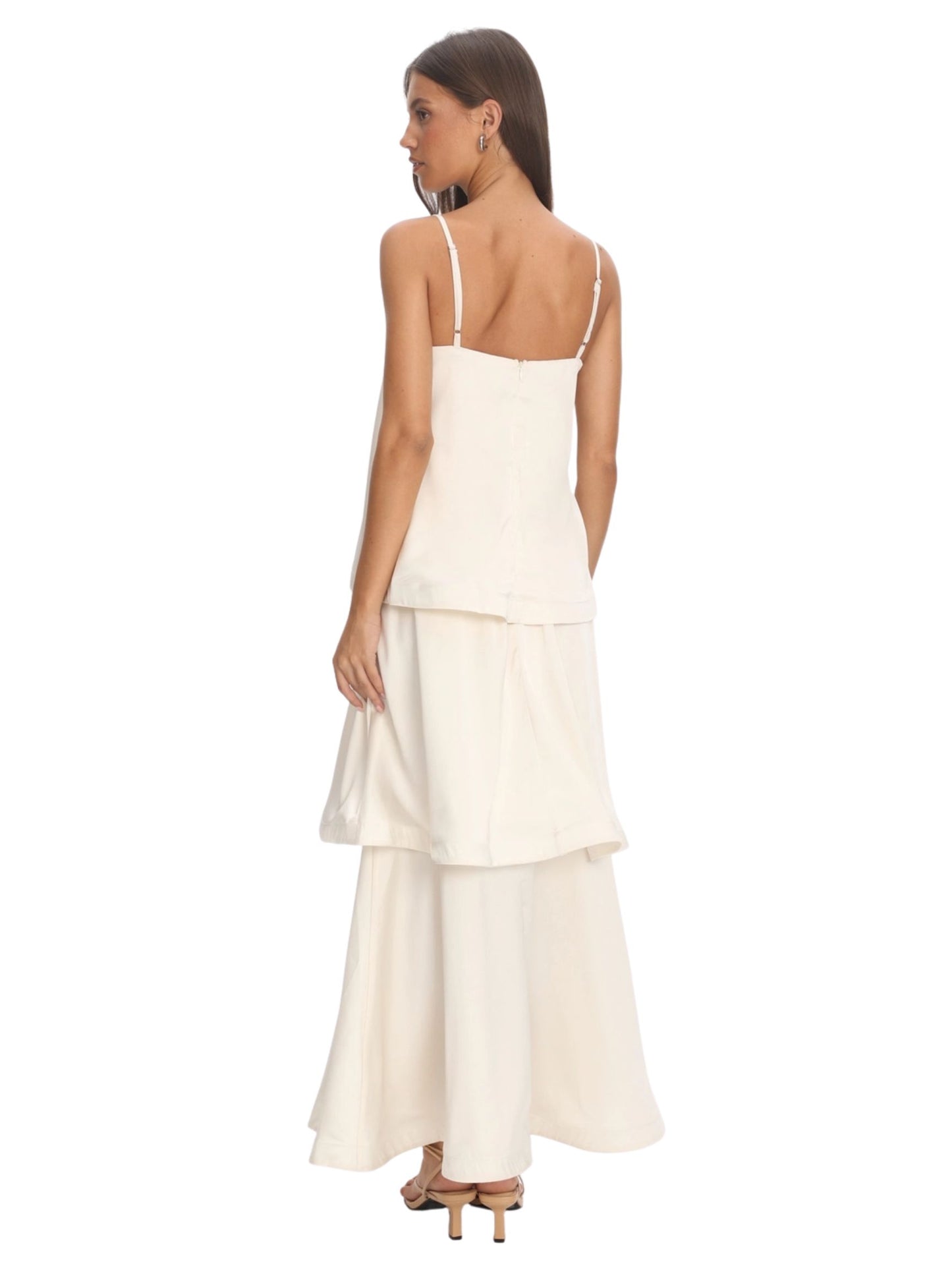 Layered Flowy Maxi Dress