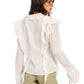 Long Sleeve Top w/ Ruffles