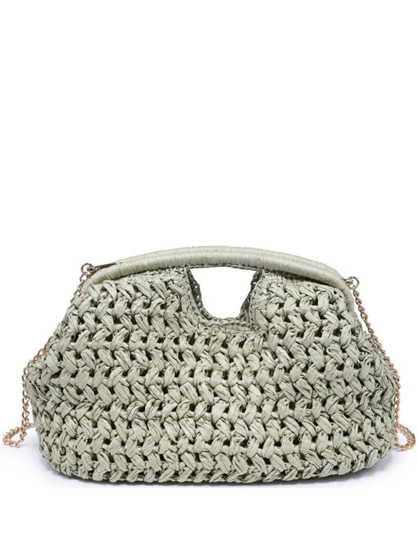 Woven Abigail Crossbody Bag