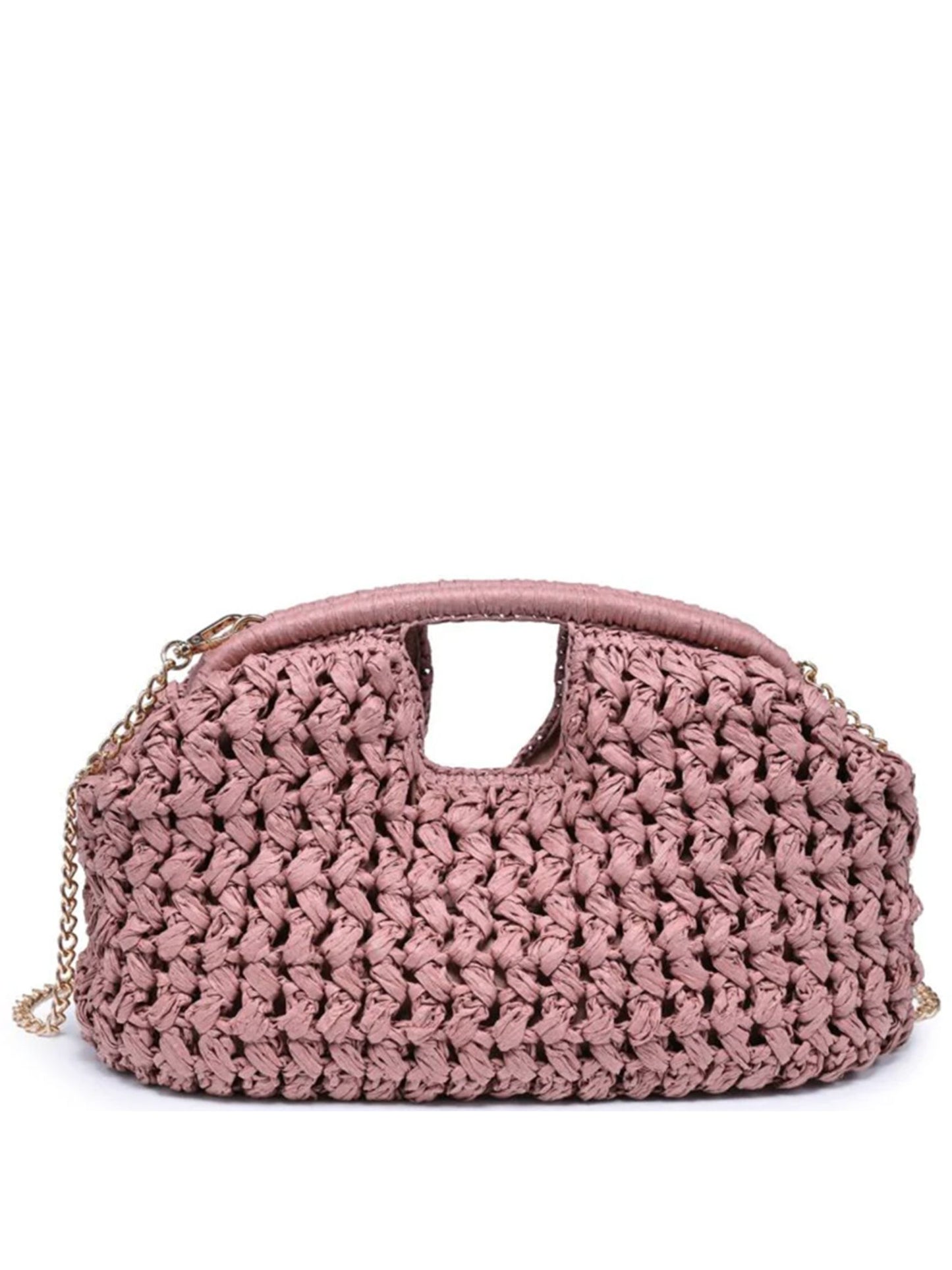Woven Abigail Crossbody Bag