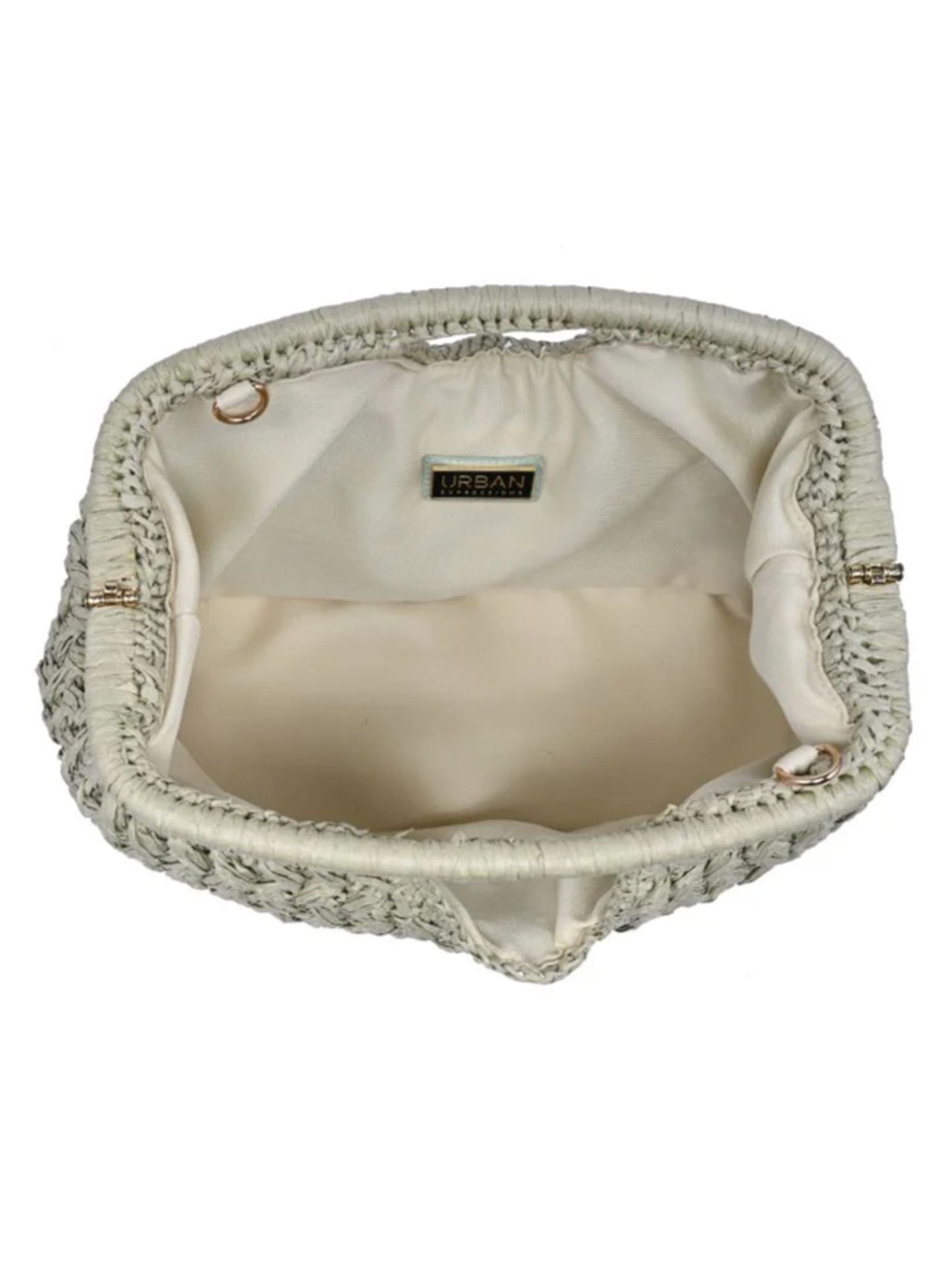 Woven Abigail Crossbody Bag