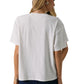 Crochet Patched T-Shirt