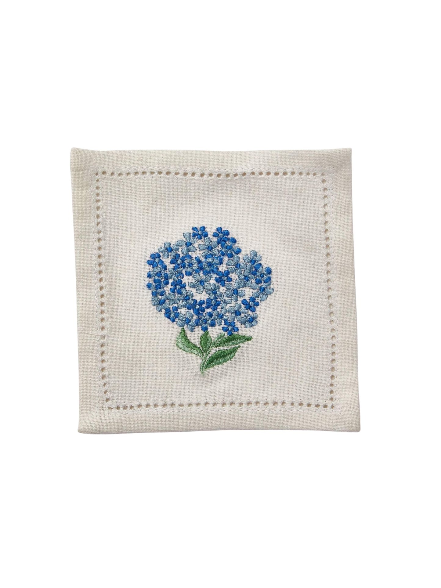 Hydrangea Cocktail Napkins - Set of 6