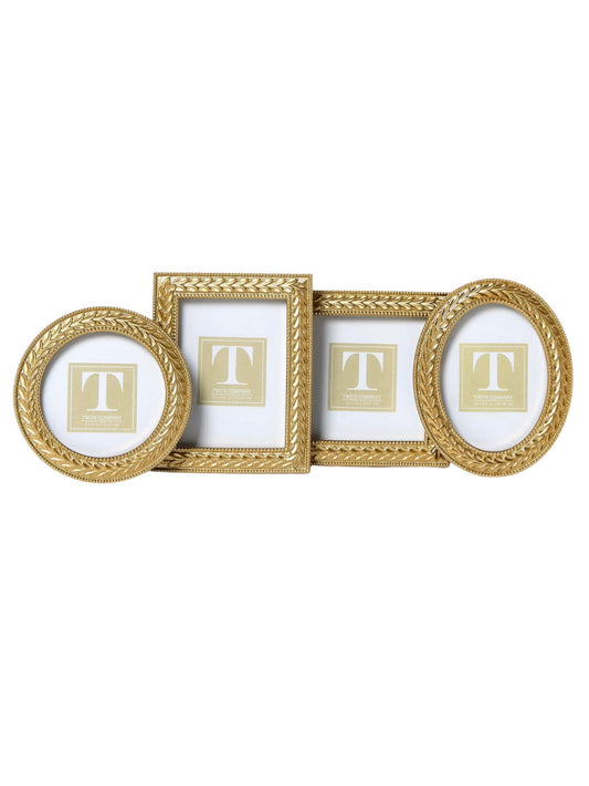 Laurel Gold Photo Frame