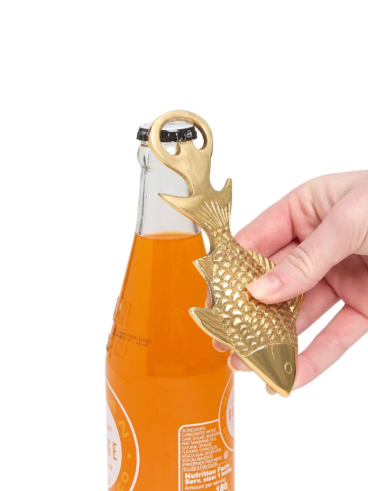 Brass Fish Bottle Opener