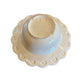 Vintage California Pottery Scalloped Bowl - L48