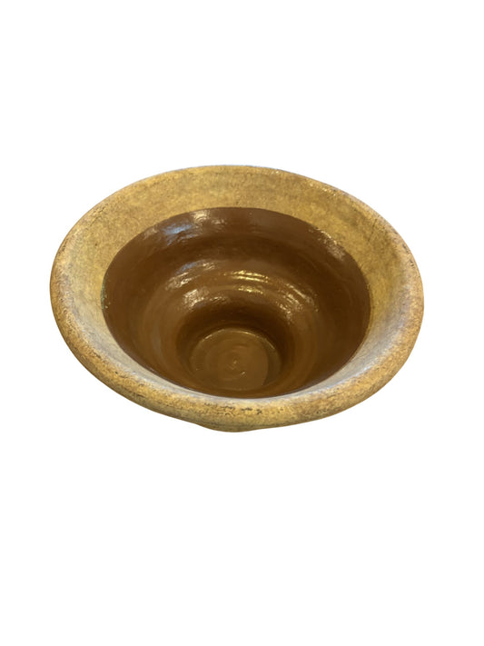 Vintage French Anduze Style Bowl - Pick Up Only