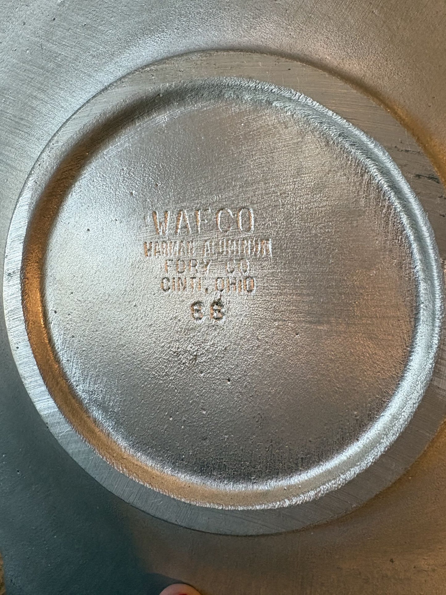 Vintage WAFCO Floral Tray