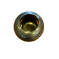 Vintage Hammered Brass Orb Vase