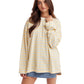 Oversized Stripe Knit Top