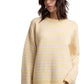 Brushed Stripe Sweater