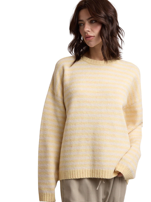 Brushed Stripe Sweater
