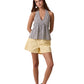 The Daisy Cotton Denim Shorts