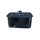 Vintage Enamelware 1940s Refrigerator Box w/ Lid
