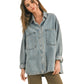 Lilly Button Denim Shacket