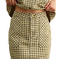 Mini Checker Pattern Skirt