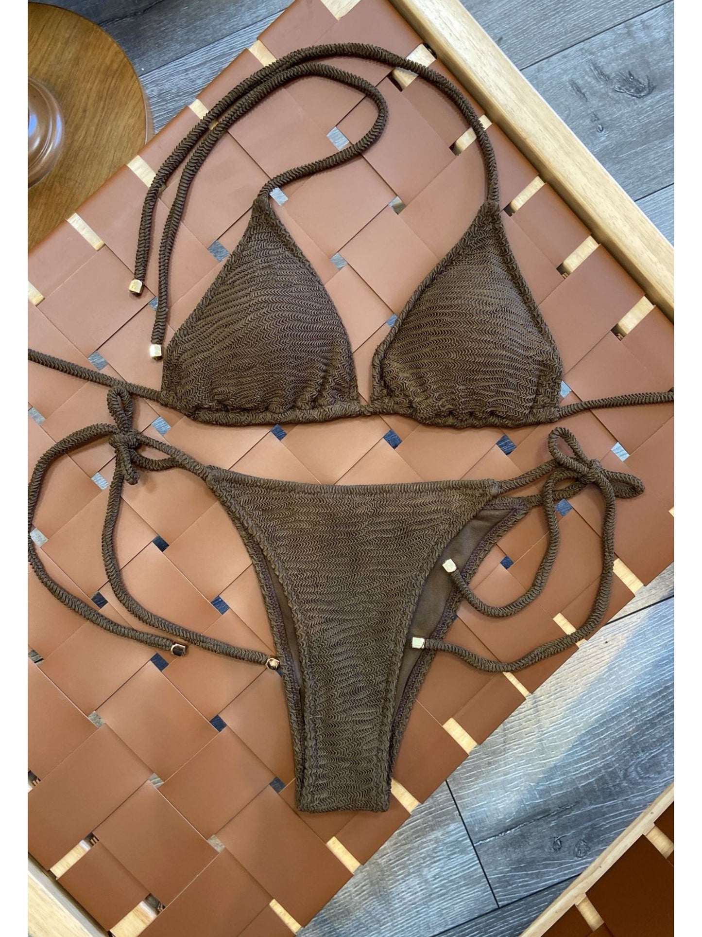 Endless Summer Bikini Bottom - Coffee