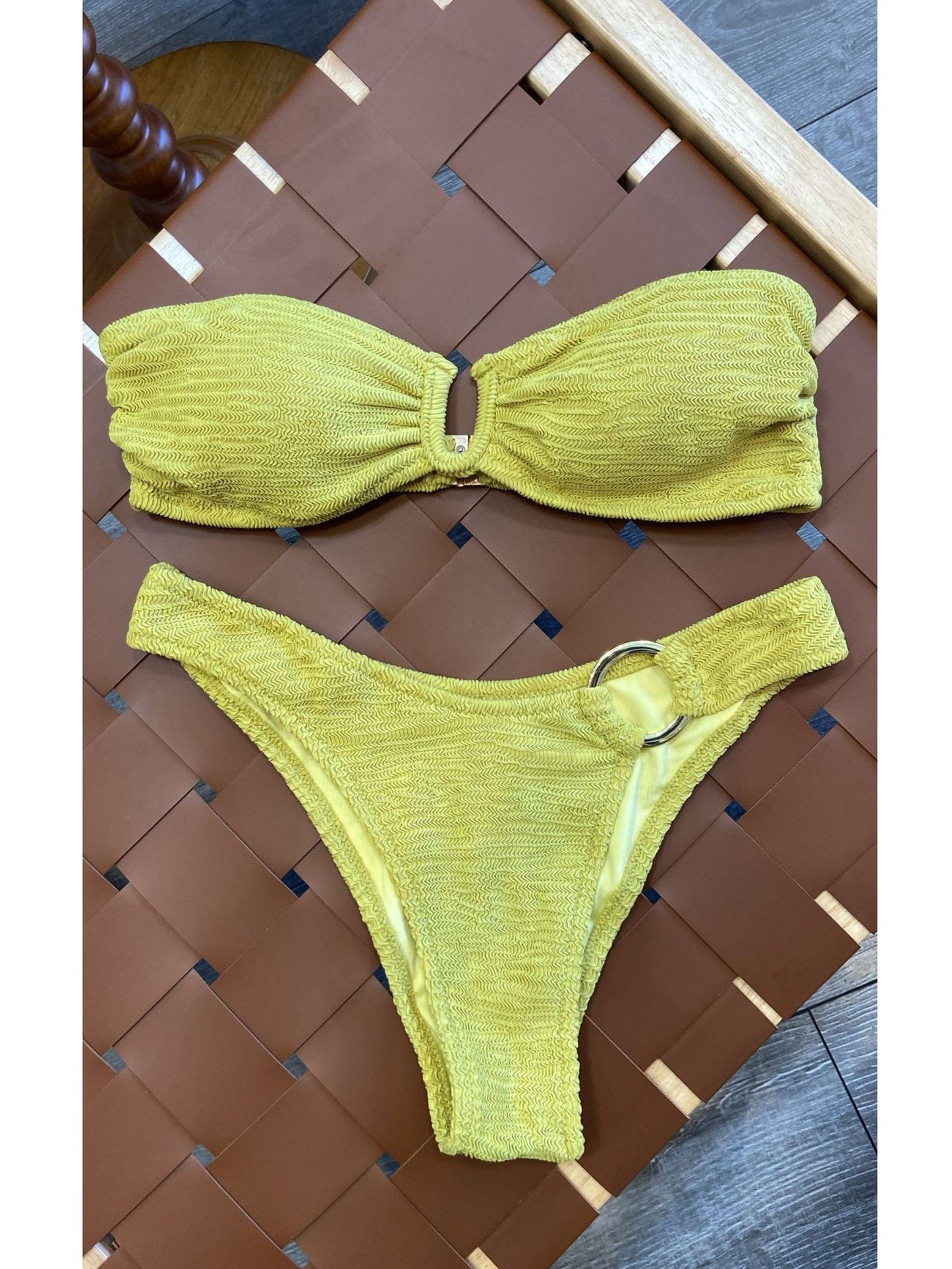 Monday Bikini Bottom - Mustard