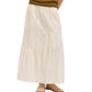Diagonal Tier Skirt