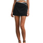 Scuba Contrast Piping High Waisted Mini Skort