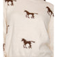 Horse Penny Pattern Sweater