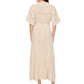 Cable Knit Mock Neck Maxi Dress