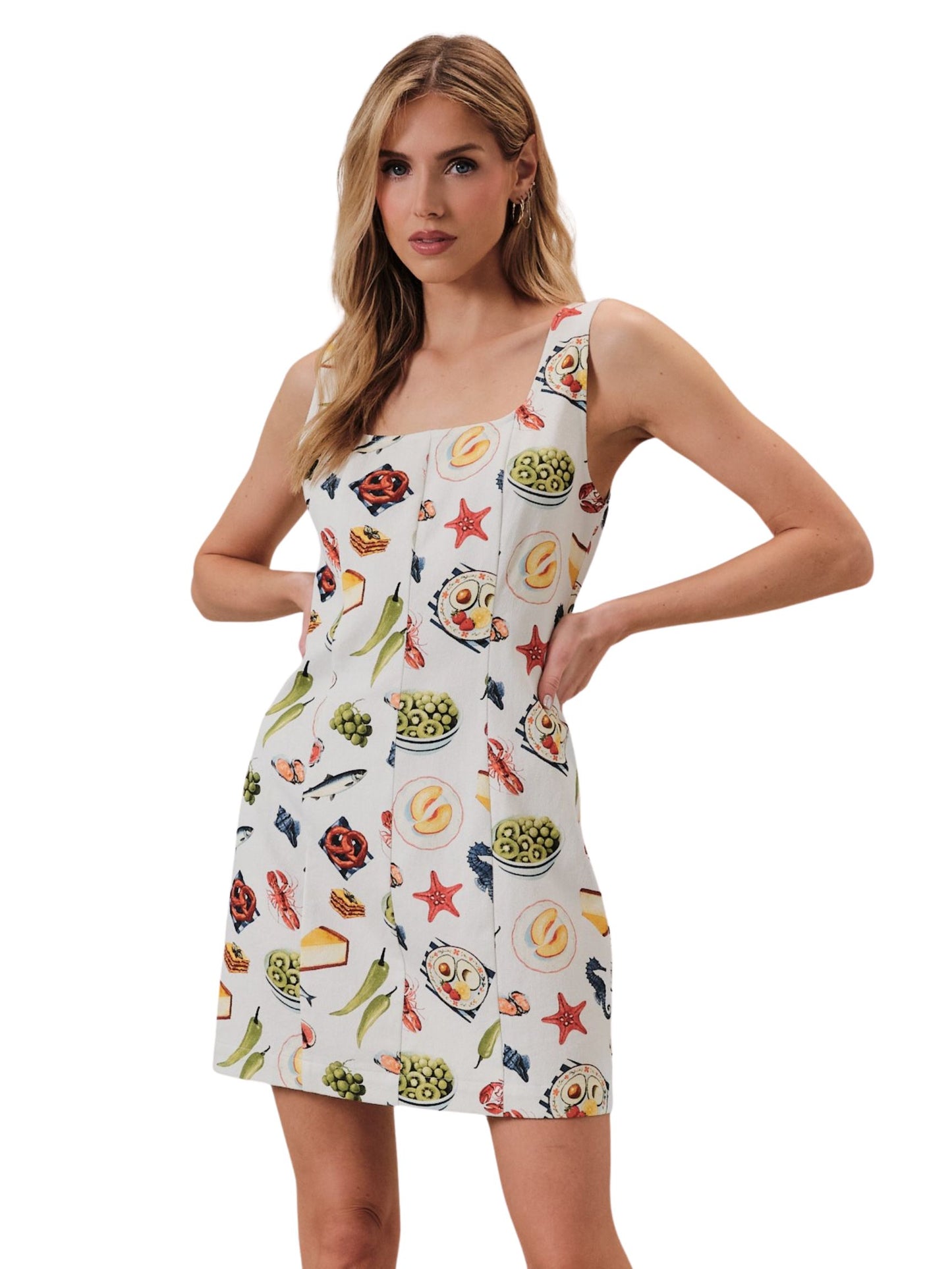 The Summer Coastal Print Dress