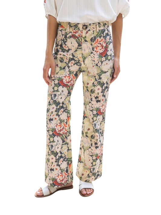 The Holly Floral Print Pants