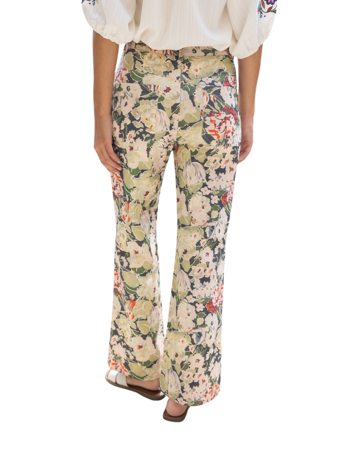 The Holly Floral Print Pants