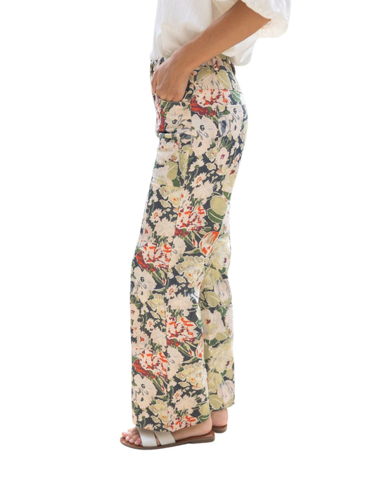 The Holly Floral Print Pants