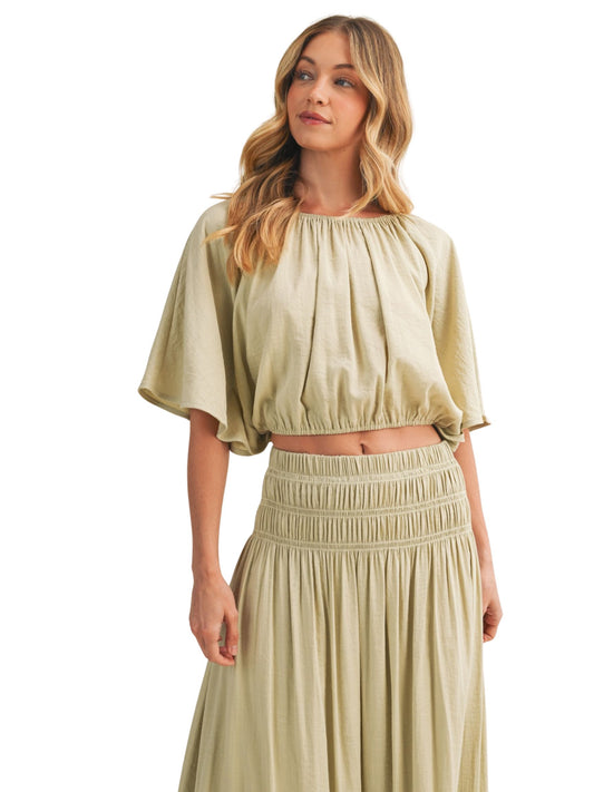 The Selma Cap Sleeve Top