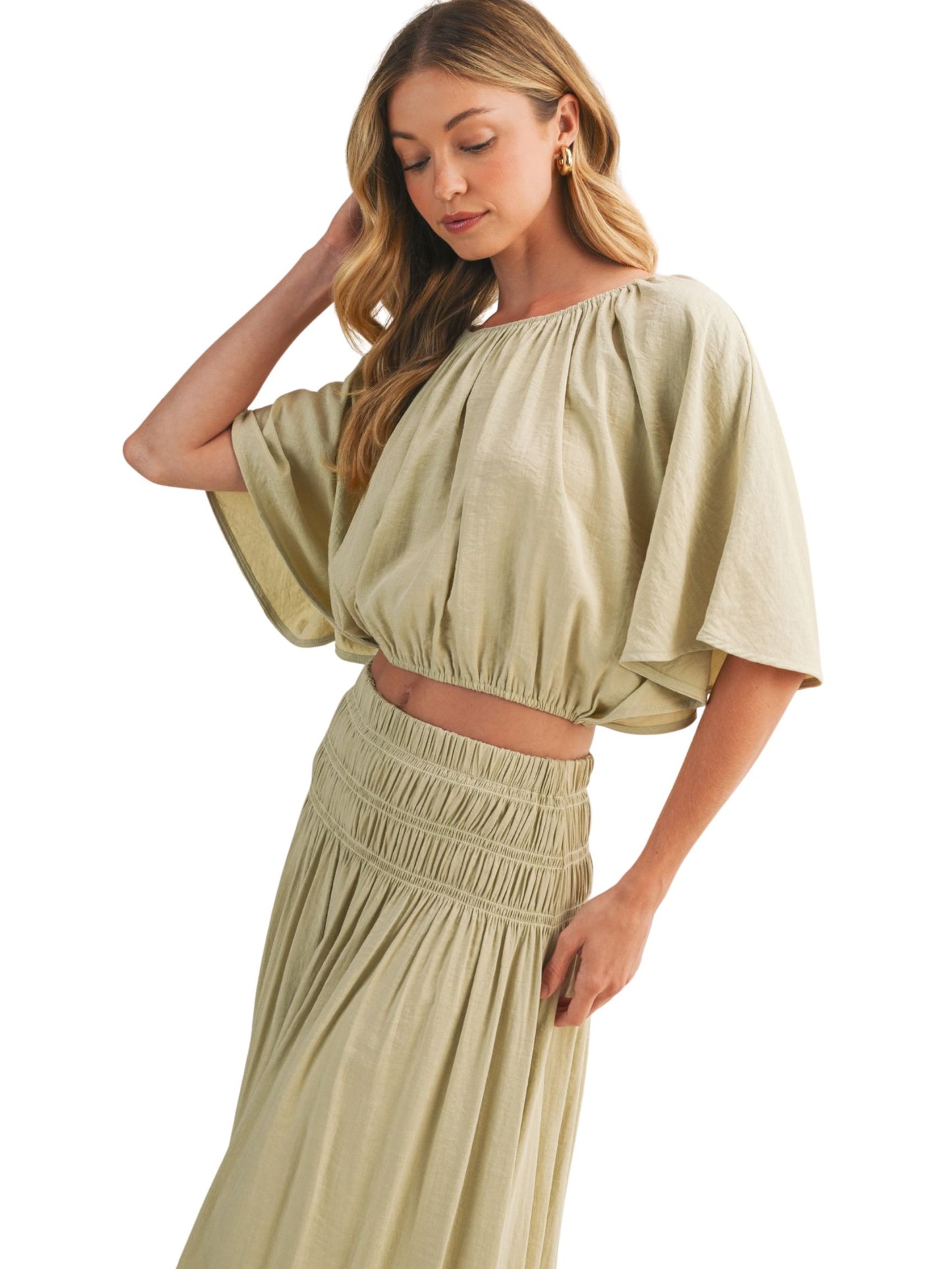 The Selma Cap Sleeve Top