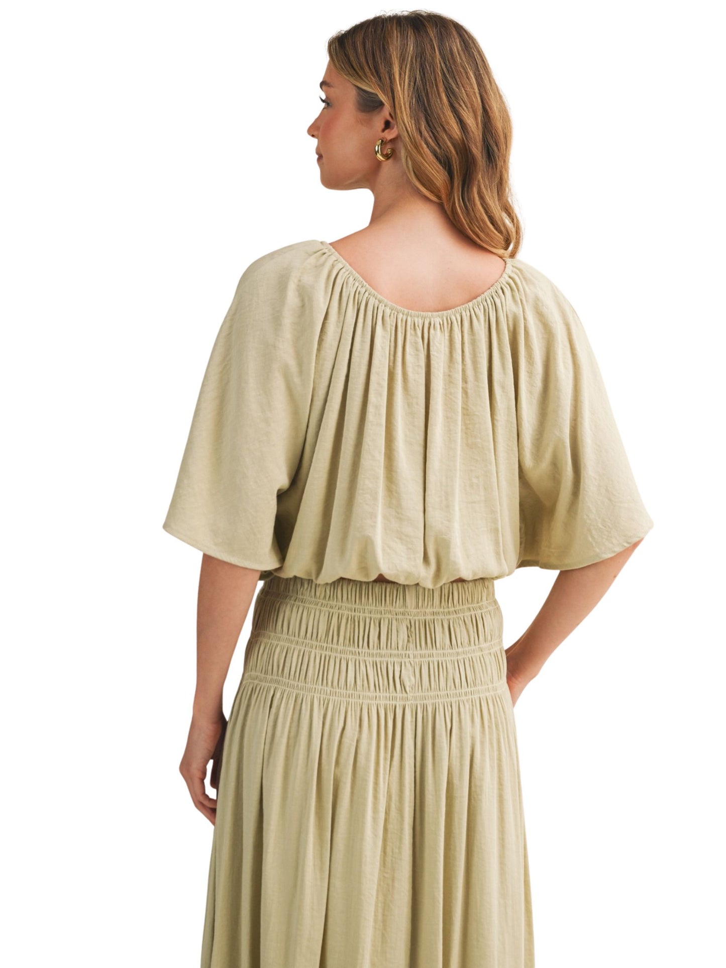 The Selma Cap Sleeve Top