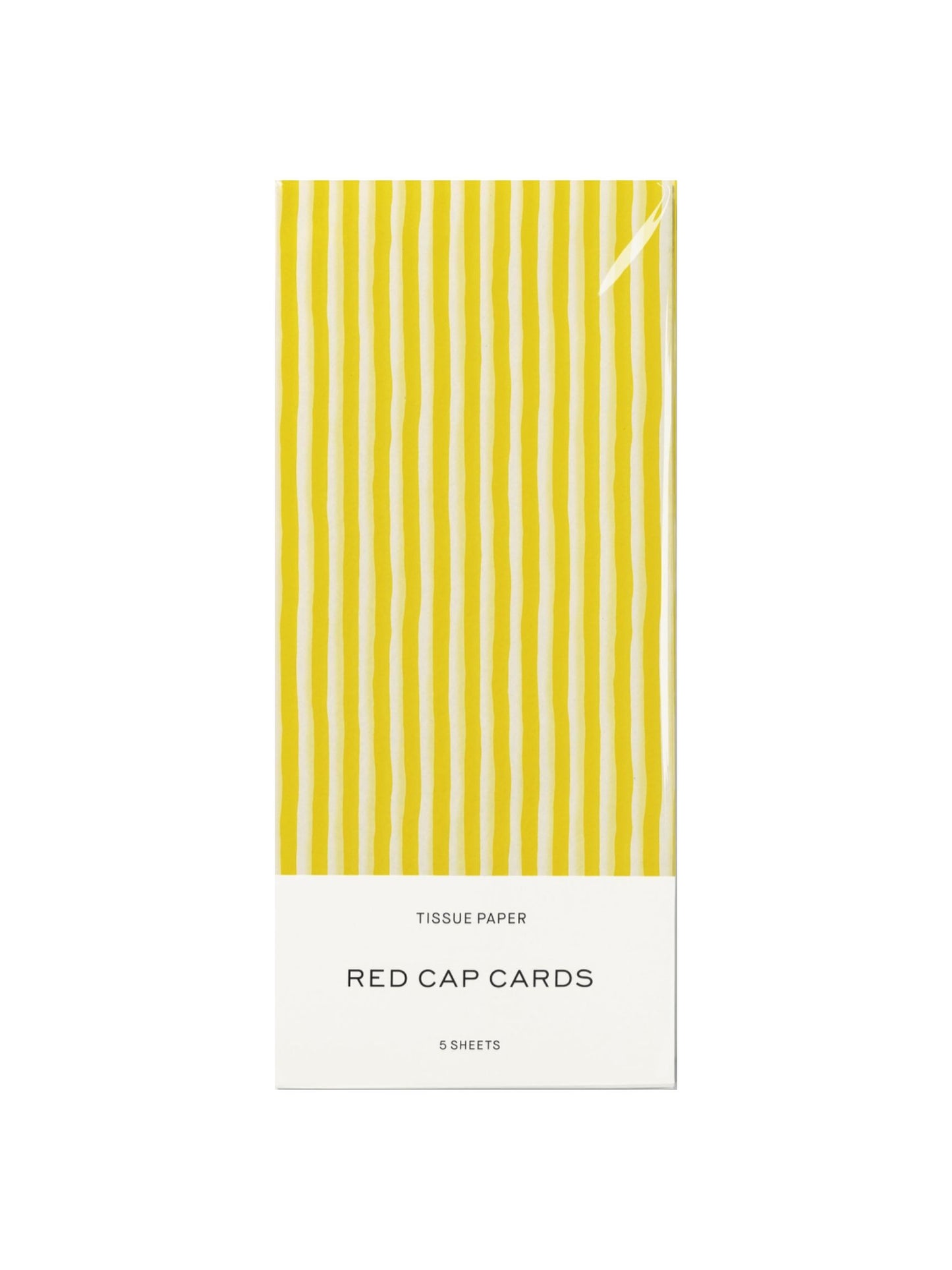 Yellow Stripe tissue paper