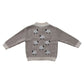 Cotton Knit Baby Cardigan Sweater - Sheep