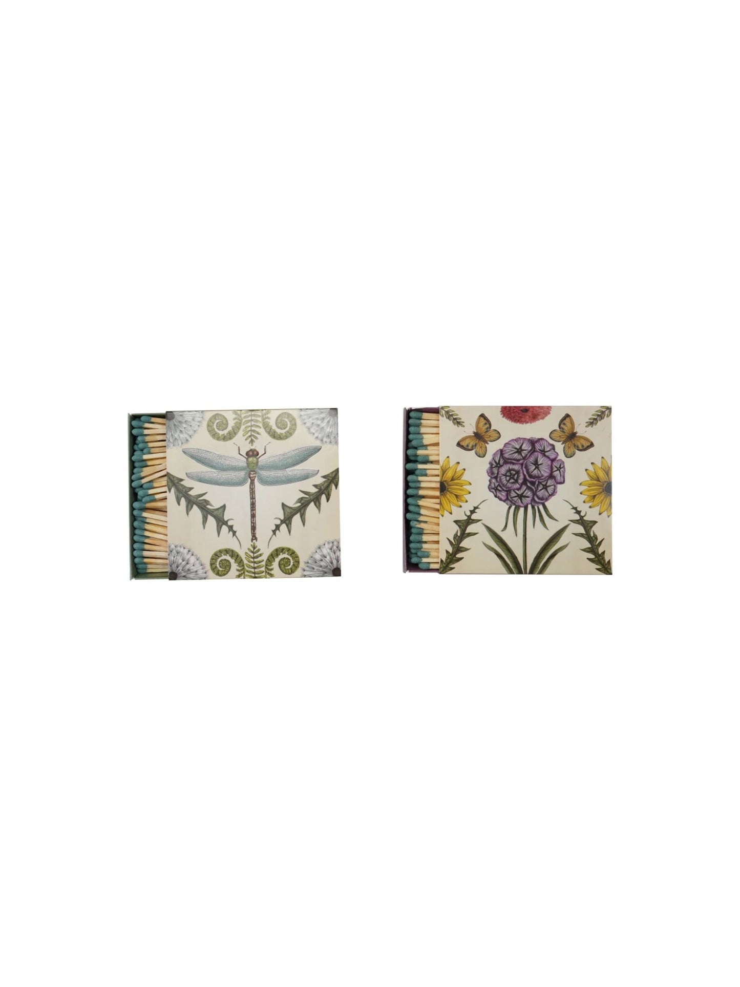 Safety Matches w/ Animals & Botanicals