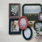 Oval Resin Bobbin Photo Frame